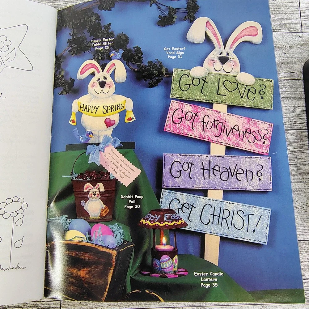 Just Some Things Summer and Spring 2000 Tole Painting Y2k Pattern Book Patriotic